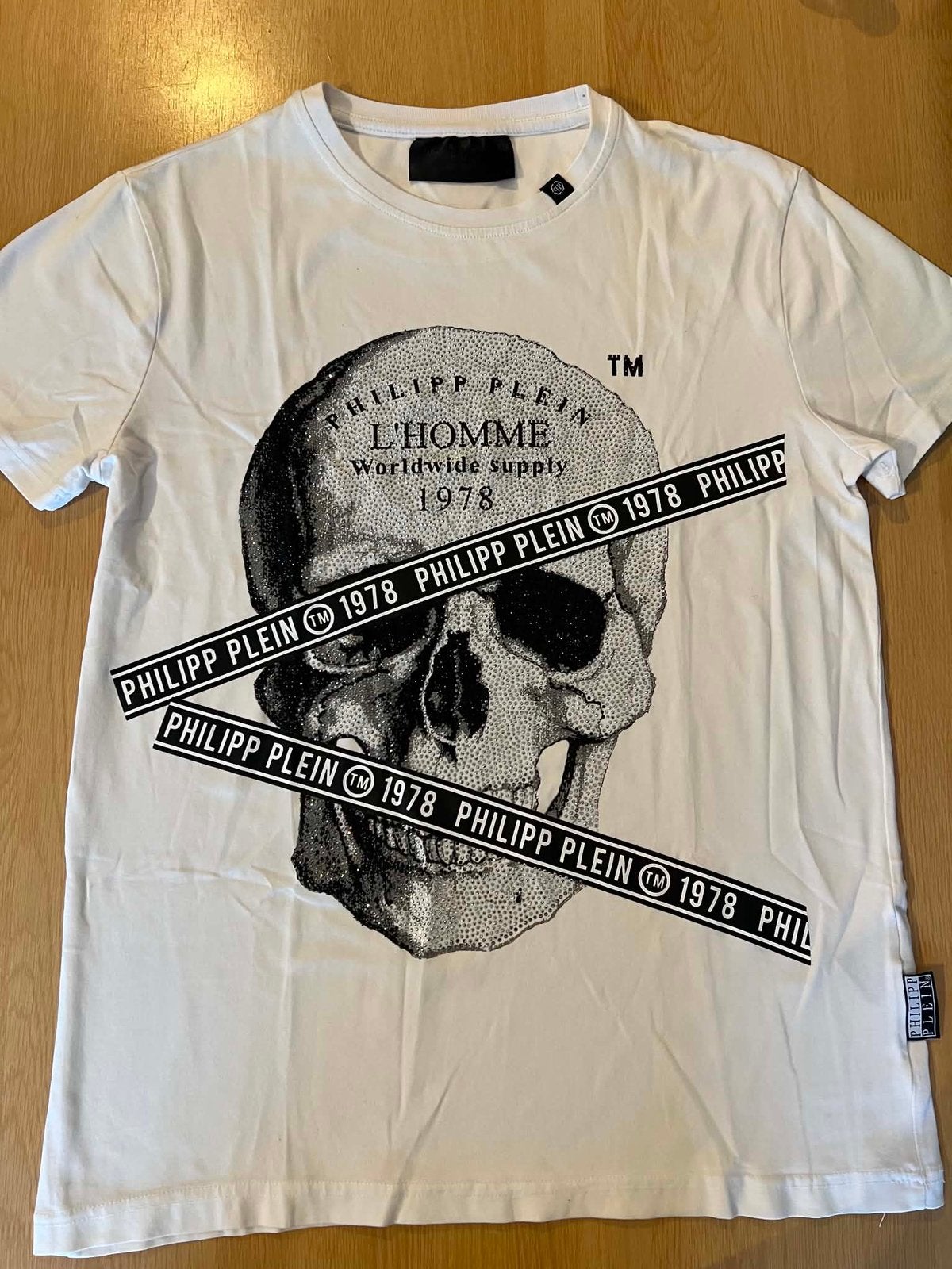 Philipp plein T-Shirt, Kleding | Heren, Ophalen of Verzenden, Zo goed als nieuw, Wit