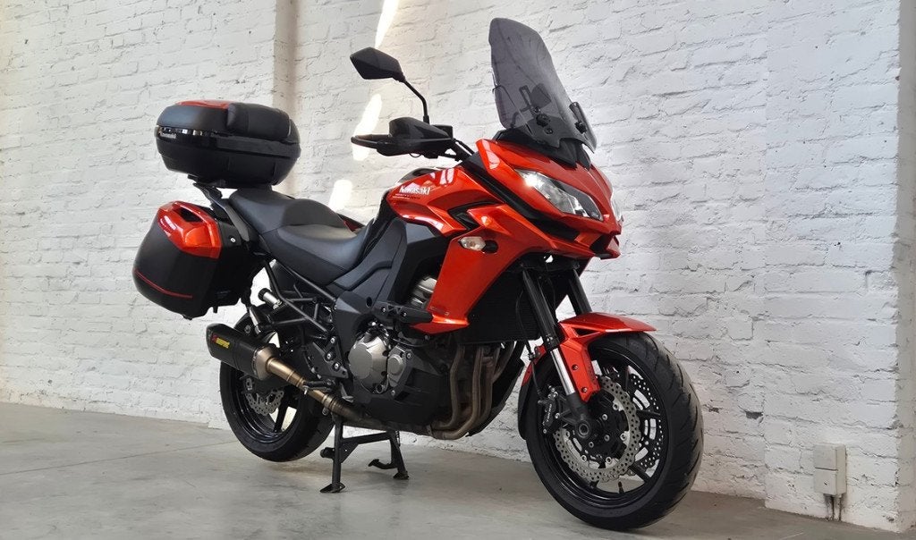 Étuis Akrapovic 3 pour Kawasaki Versys 1000 2015@motomobilia, Permis Moto A, Tourisme, Entreprise, Occasion