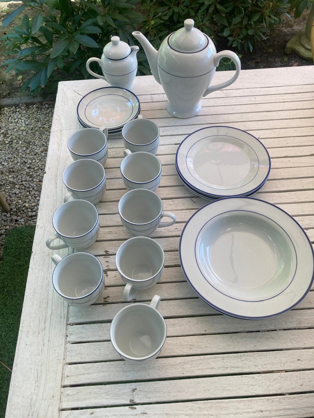 Servies maar niet compleet, Maison & Meubles, Cuisine | Vaisselle, Enlèvement, Service complet