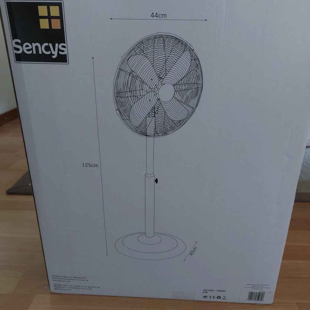 Ventilator op voet, Electroménager, Ventilateurs, Enlèvement, Comme neuf, Ventilateur de trépied