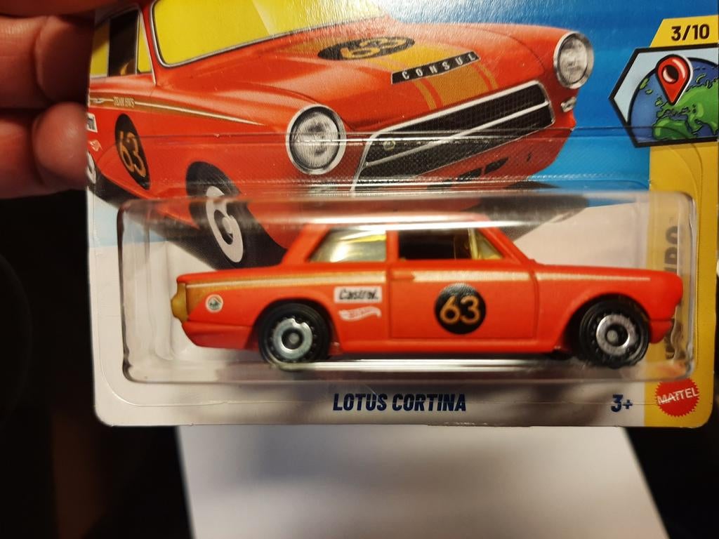 Hotwheels Lotus Cortina, Ophalen of Verzenden