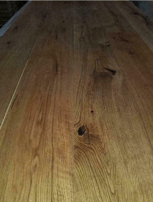 Plancher multiplechêne prêt à l'emploi brossé et huilé OP=OP, Enlèvement, Multi couleur