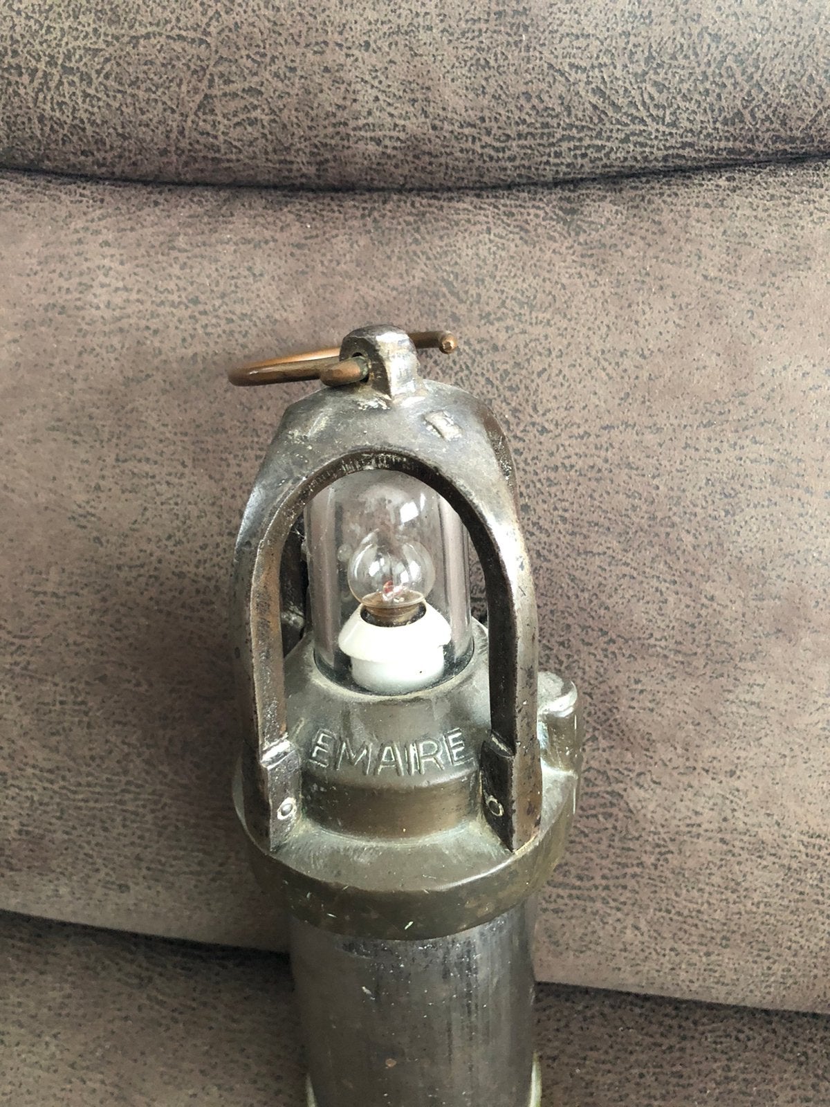 Ancienne lampe de mineur, de charbonnage. Breveté Lemaire, Enlèvement ou Envoi