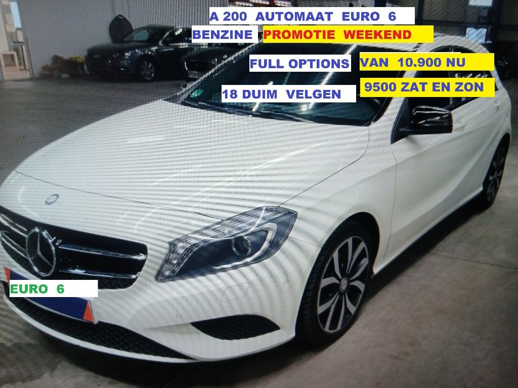 mercedes A 200  euro 6 !!!! automaat, Automaat, Euro 6, 1600 cc, Particulier
