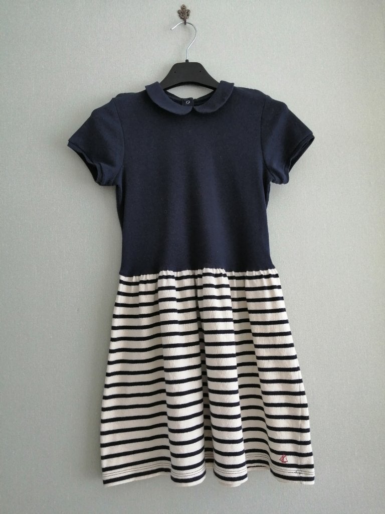 mooie jurk Petit Bateau maat 10 jaar, Gebruikt, Meisje, Ophalen of Verzenden, Petit Bateau