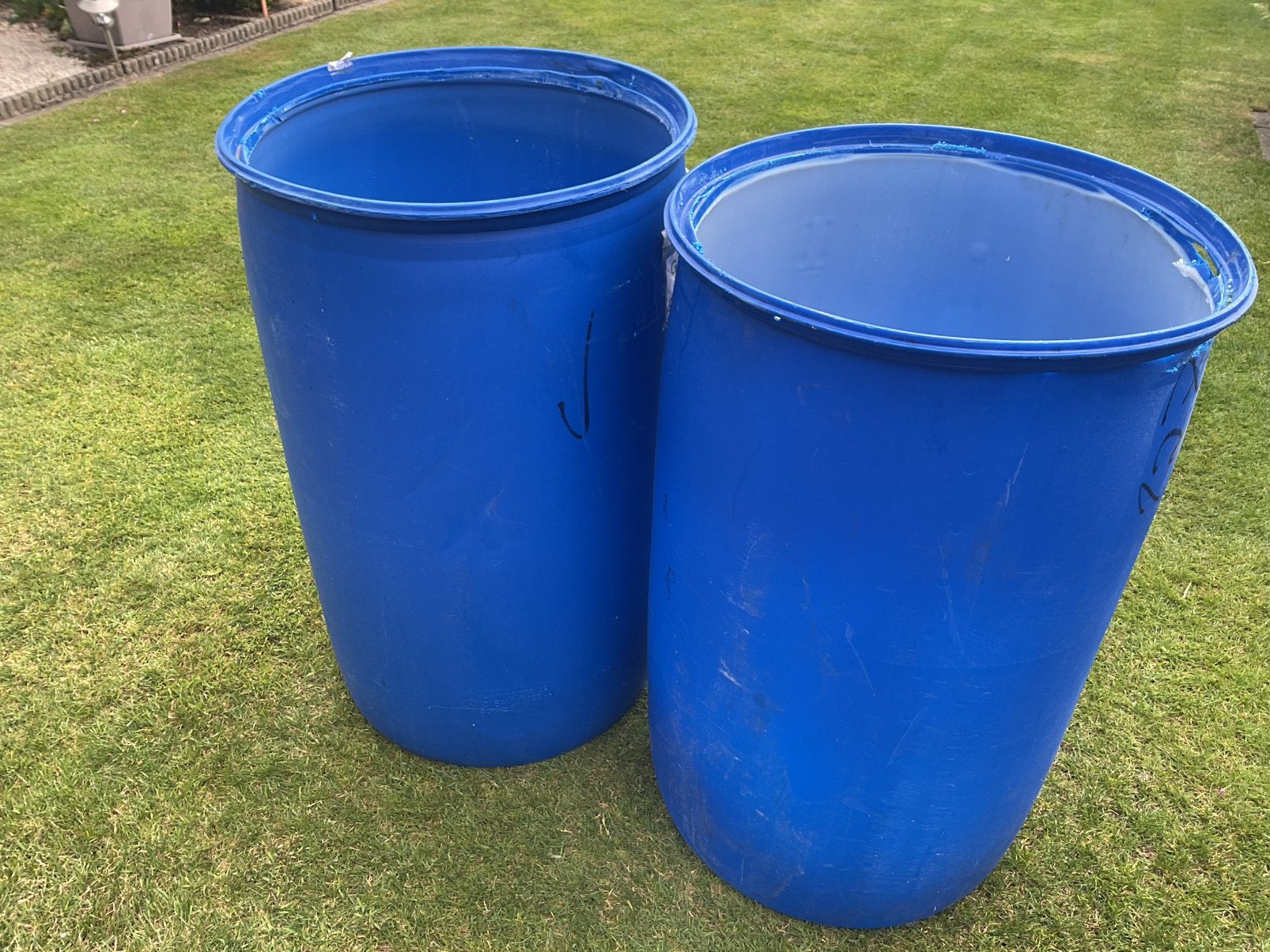 WATERTONNEN, 150 liter of meer, Ophalen, Gebruikt, Kunststof