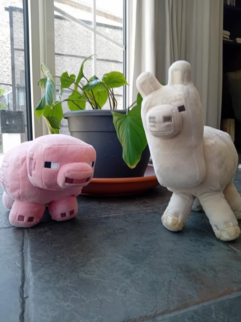 Minecraft knuffels, Ophalen
