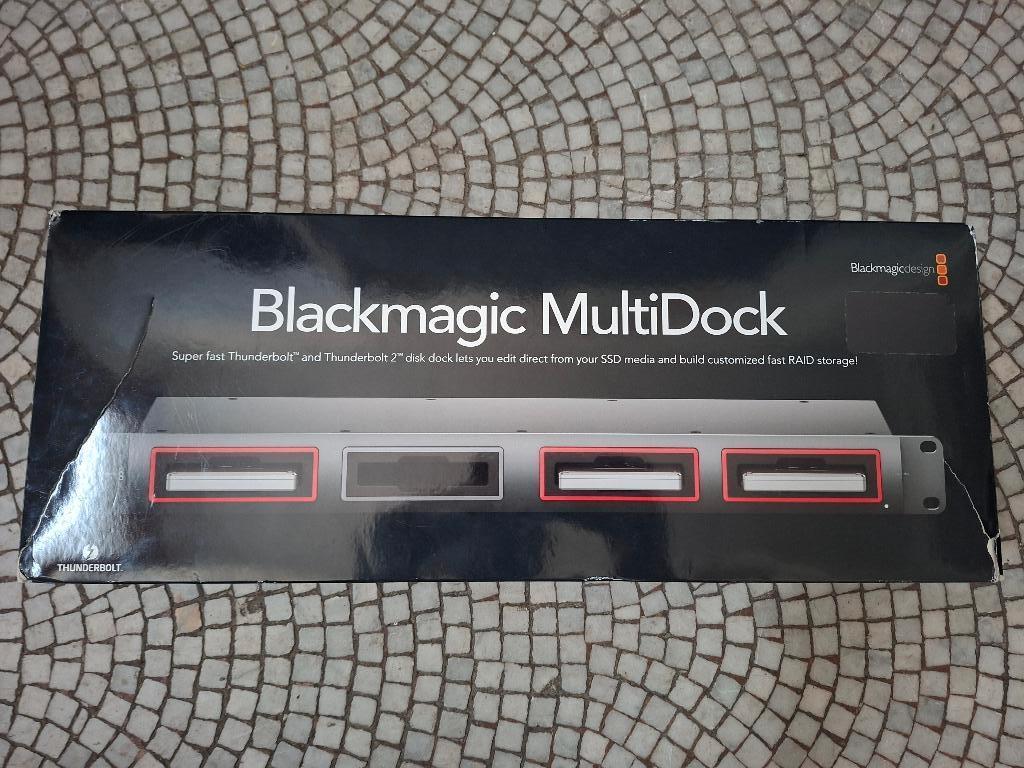 Blackmagic Multidock (thunderbolt), Ophalen of Verzenden, Gebruikt, Video
