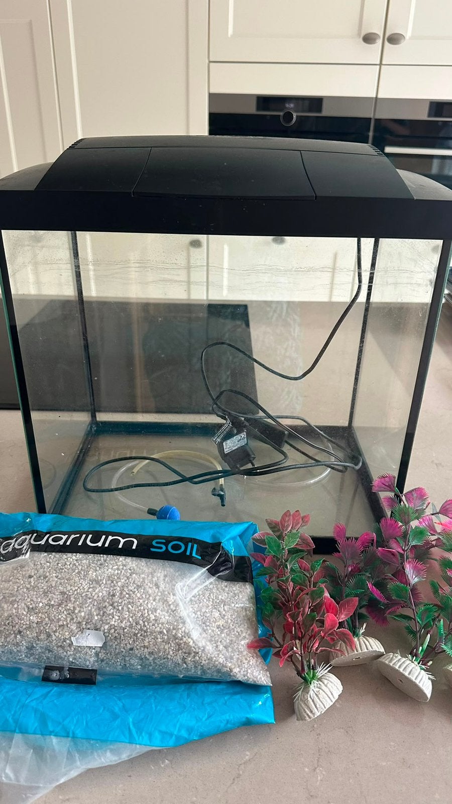 Aquarium 20liter, Dieren en Toebehoren, Ophalen, Gebruikt