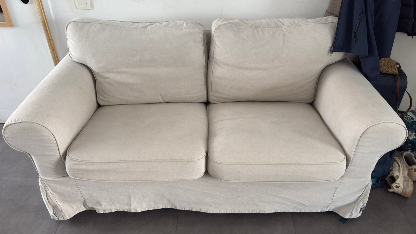 Divan ikea 2 places, Ophalen, Zo goed als nieuw