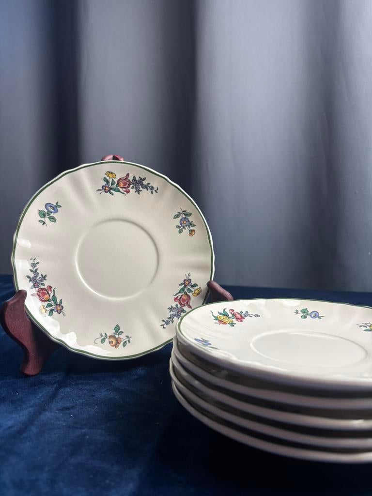 Villeroy & Boch · Alt Strasbourg · Set van 6 Schotels ·, Antiek en Kunst, Antiek | Servies compleet, Ophalen of Verzenden