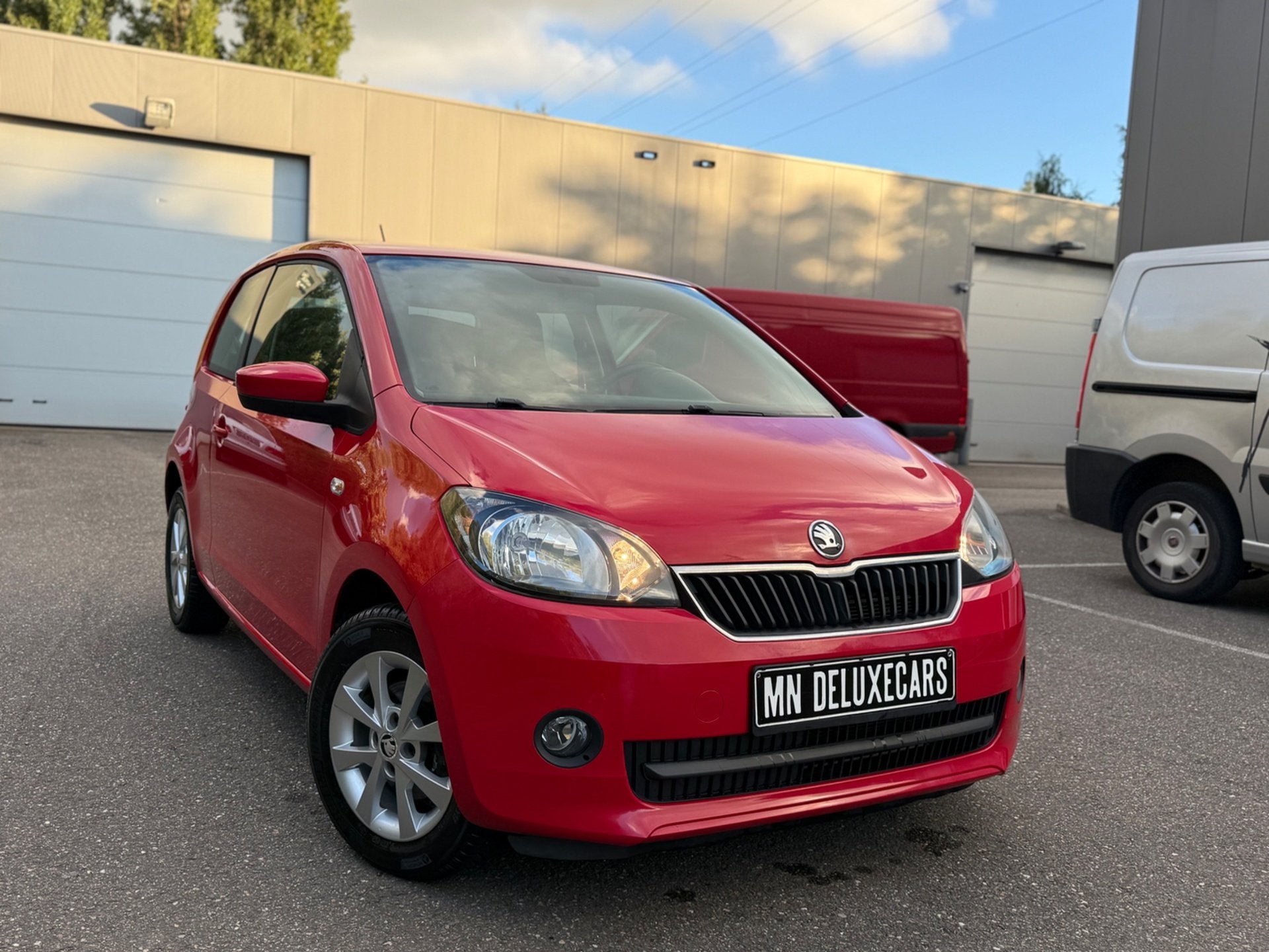 Skoda Citigo 1.0 Benzine 60 pk | 2014 | Airco | Lichtmetalen, Auto's, Voorwielaandrijving, Stof, Gebruikt, ABS