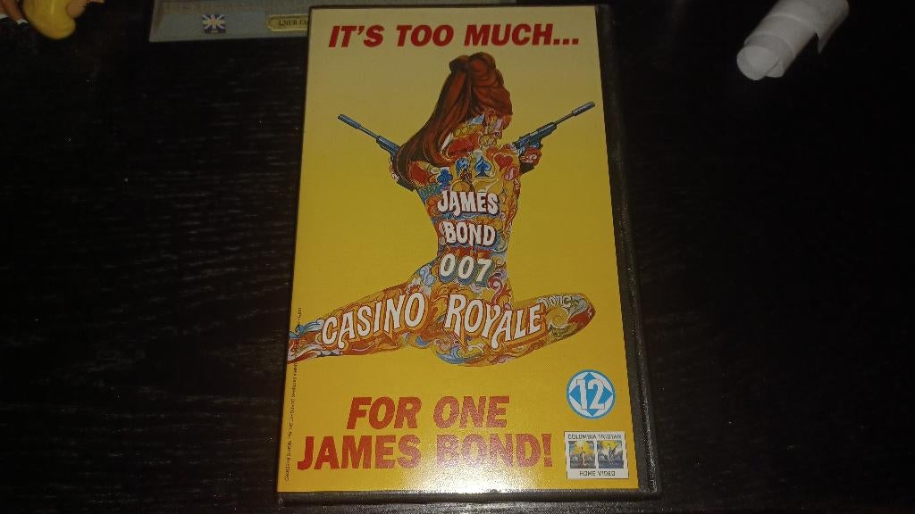 VHS Casino Royale, À partir de 12 ans, Enlèvement ou Envoi, Utilisé, Action et Aventure