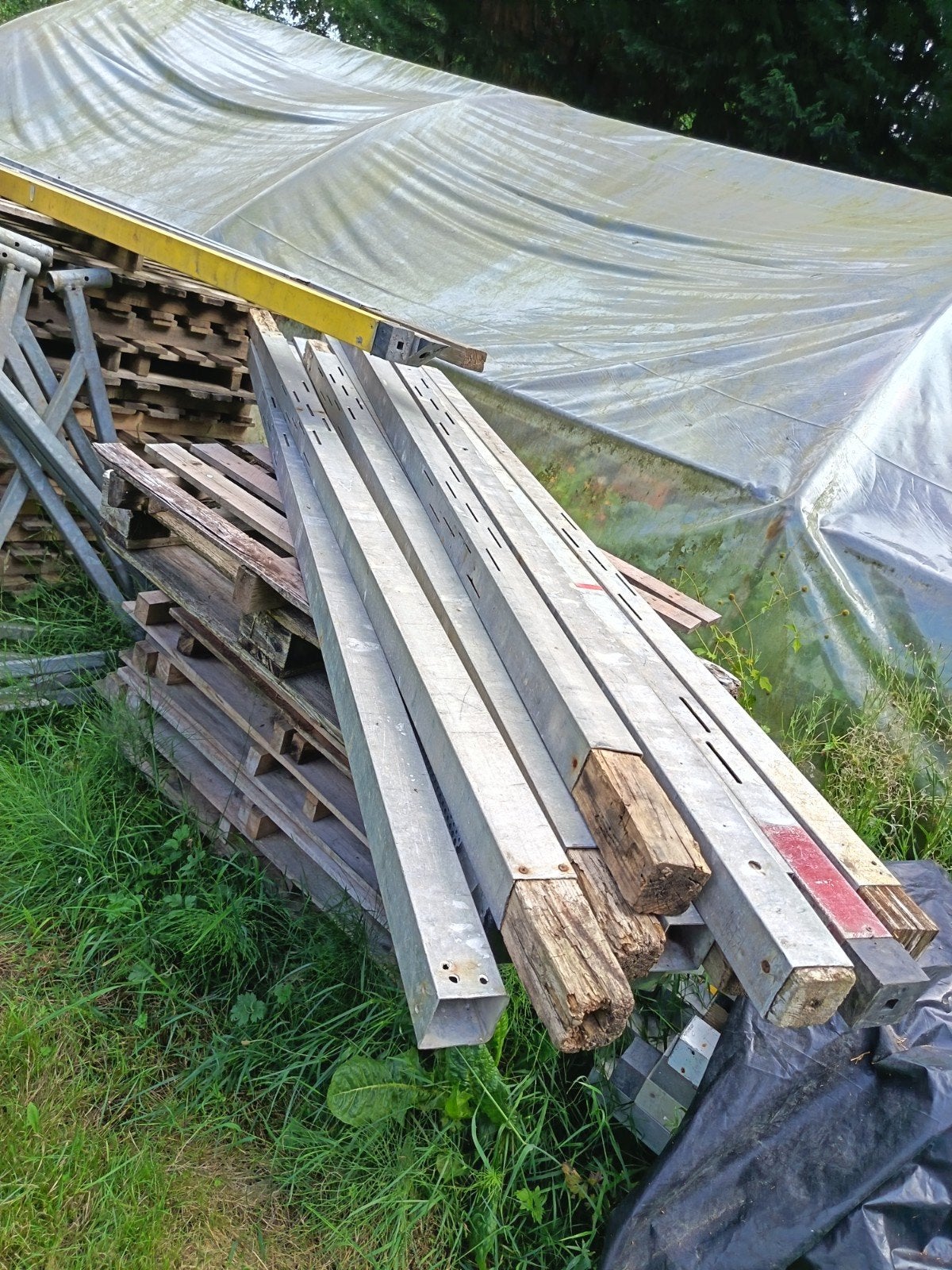 Metselprofielen alluminium 30€ stuk, Ophalen