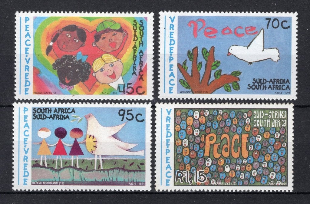 AFRIQUE DU SUD Yt. 844/847 MNH 1994 -1, Envoi, Afrique du Sud, Non oblitéré