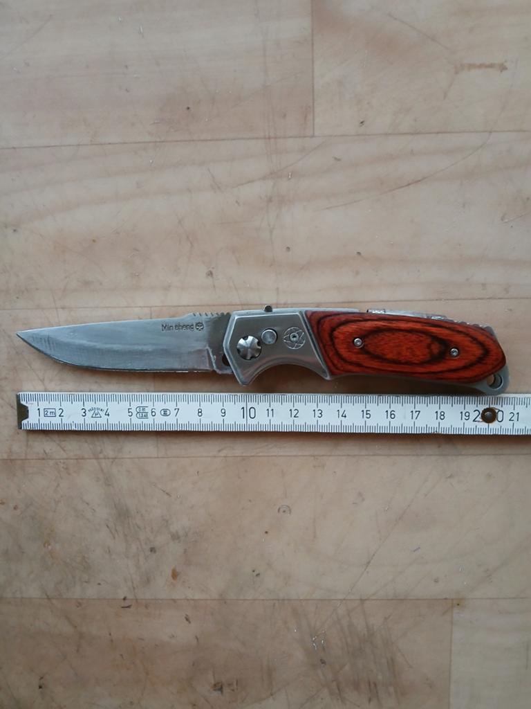 Couteau pliante., Caravanes & Camping, Enlèvement