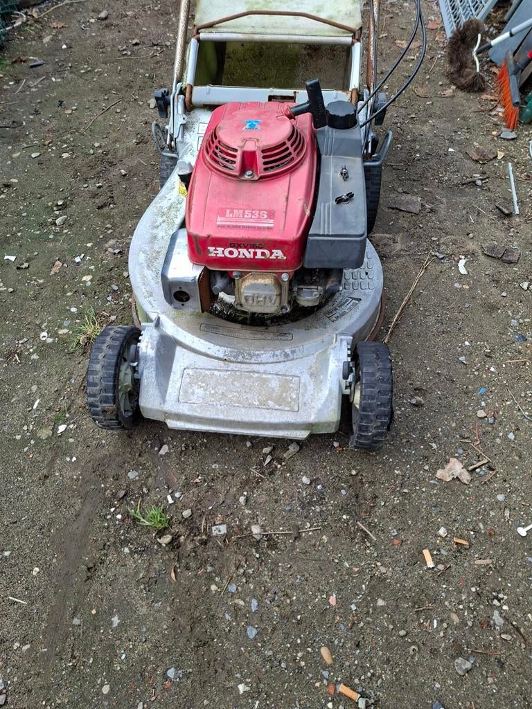 Honda grasmaaier, Ophalen