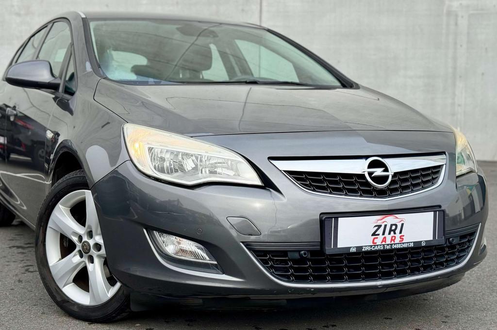 Opel Astra Astra 1.4 Turbo Enjoy - 1st Eigenaar - Full Servi, Auto's, Euro 5, Stof, Gebruikt, Zwart