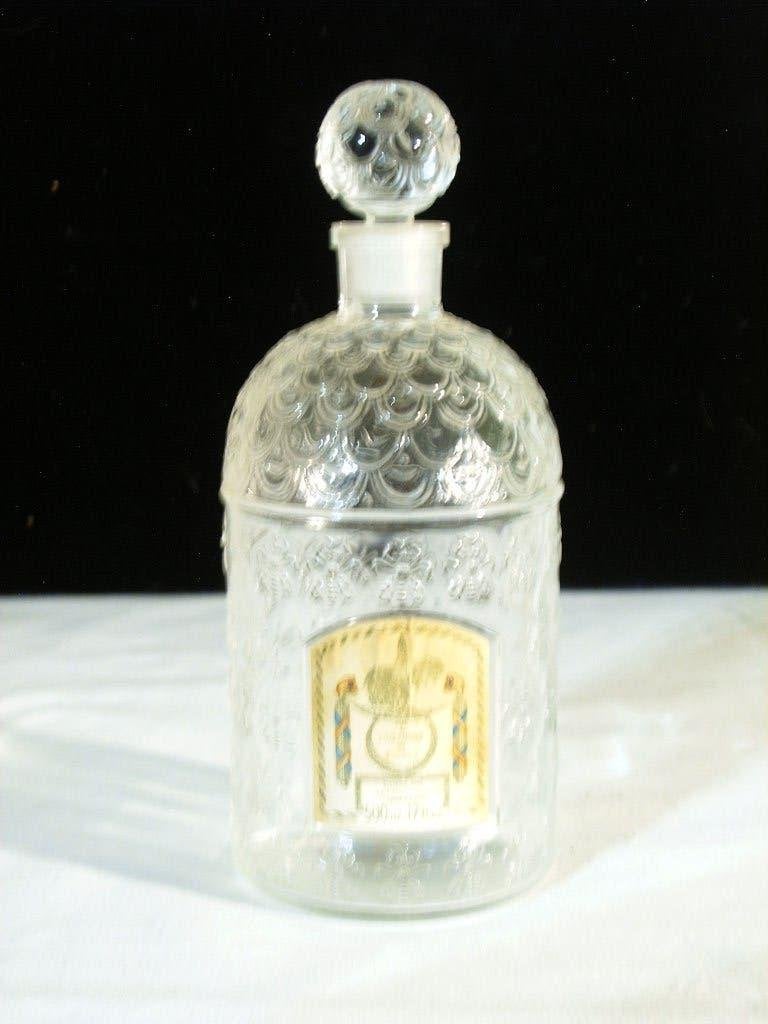 Bouteille d'eau de Cologne française du Coq de Guerlain., Collections, Enlèvement ou Envoi, Utilisé, Bouteille de parfum