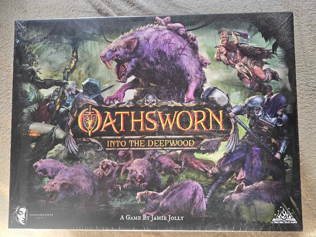 Oathsworn Into the Deepwood, Board Game Kickstarter, Hobby en Vrije tijd, Een of twee spelers, Ophalen of Verzenden, Nieuw, Shadowborne Game