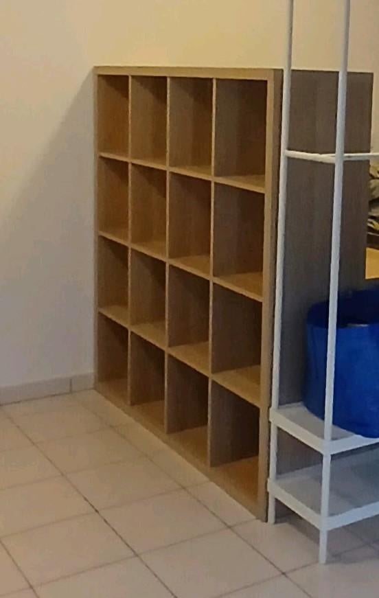 Meuble Ikea Kallax 4x4 cases, Enlèvement, Utilisé