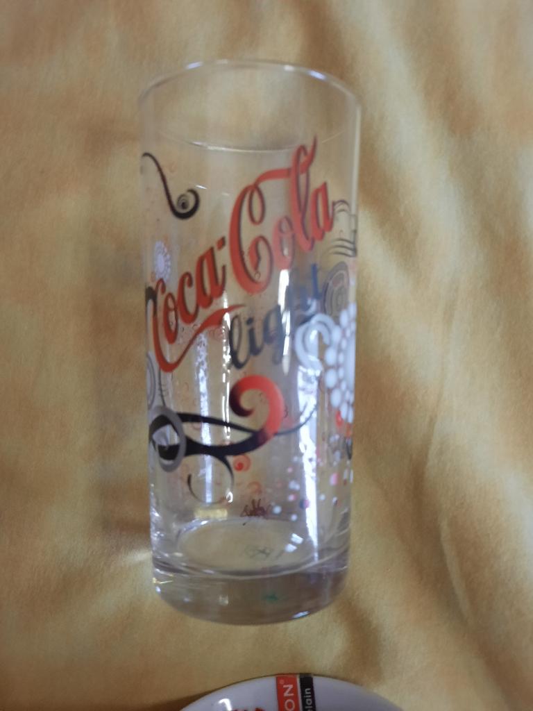 groot sierglas coca cola light splinternieuw, Ophalen of Verzenden, Nieuw