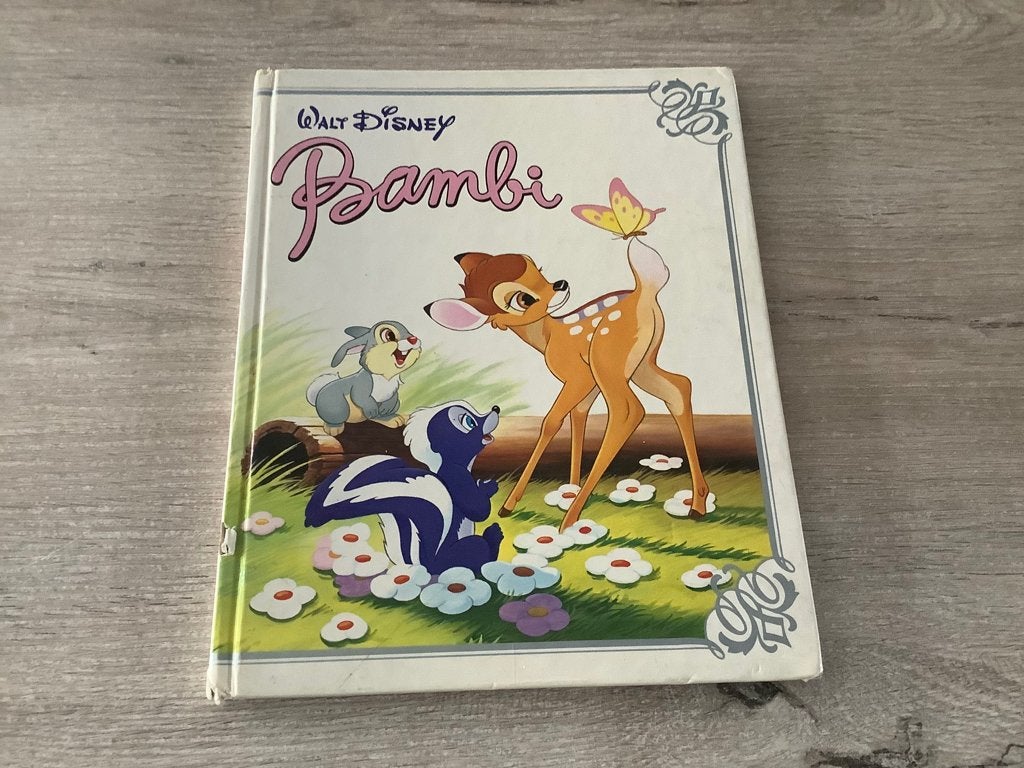Walt Disney Bambi vintage voorleesboek (1981), Boeken, Gelezen, Jongen of Meisje, Walt Disney, Ophalen of Verzenden