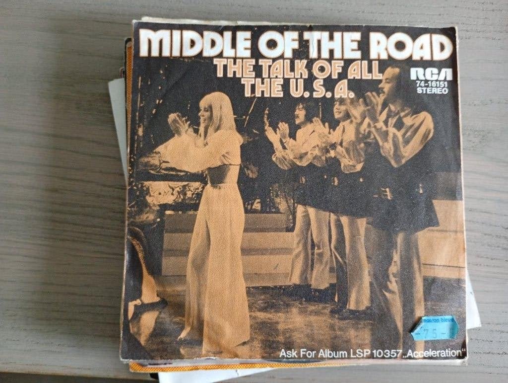 Middle of the road - Samson & Delilah, Pochette photo, 7 inch, Utilisé, Pop