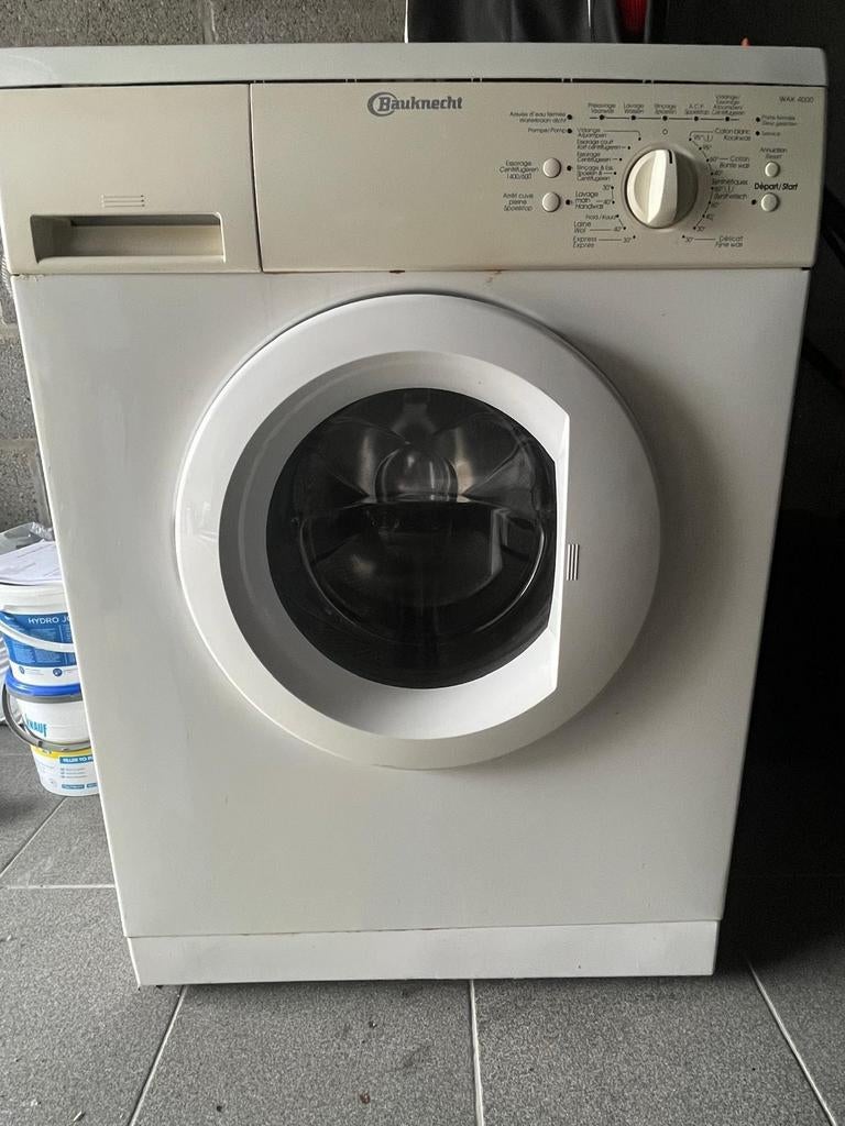 Machine à laver Bauknecht 6 kg depuis la mort, Electroménager, Enlèvement