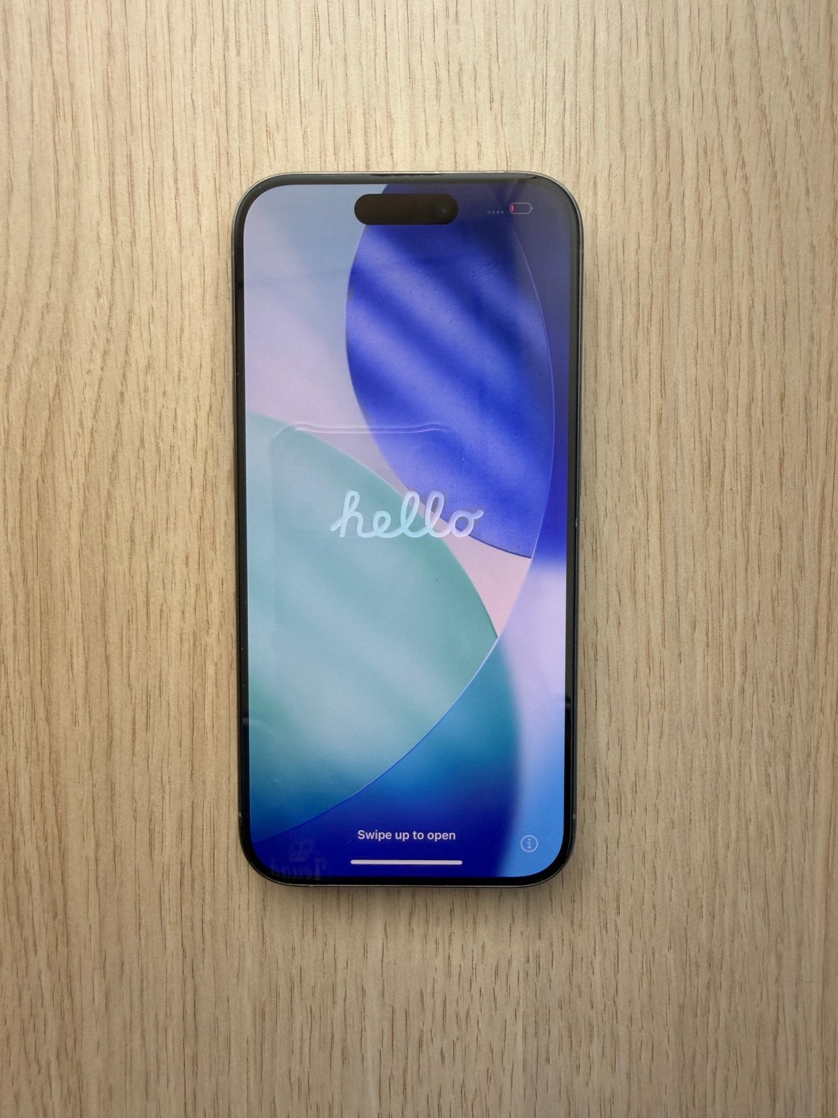 iPhone 15 Pro 128GB Natural Titanium, 128 GB, Ophalen of Verzenden, Zo goed als nieuw, 87 %