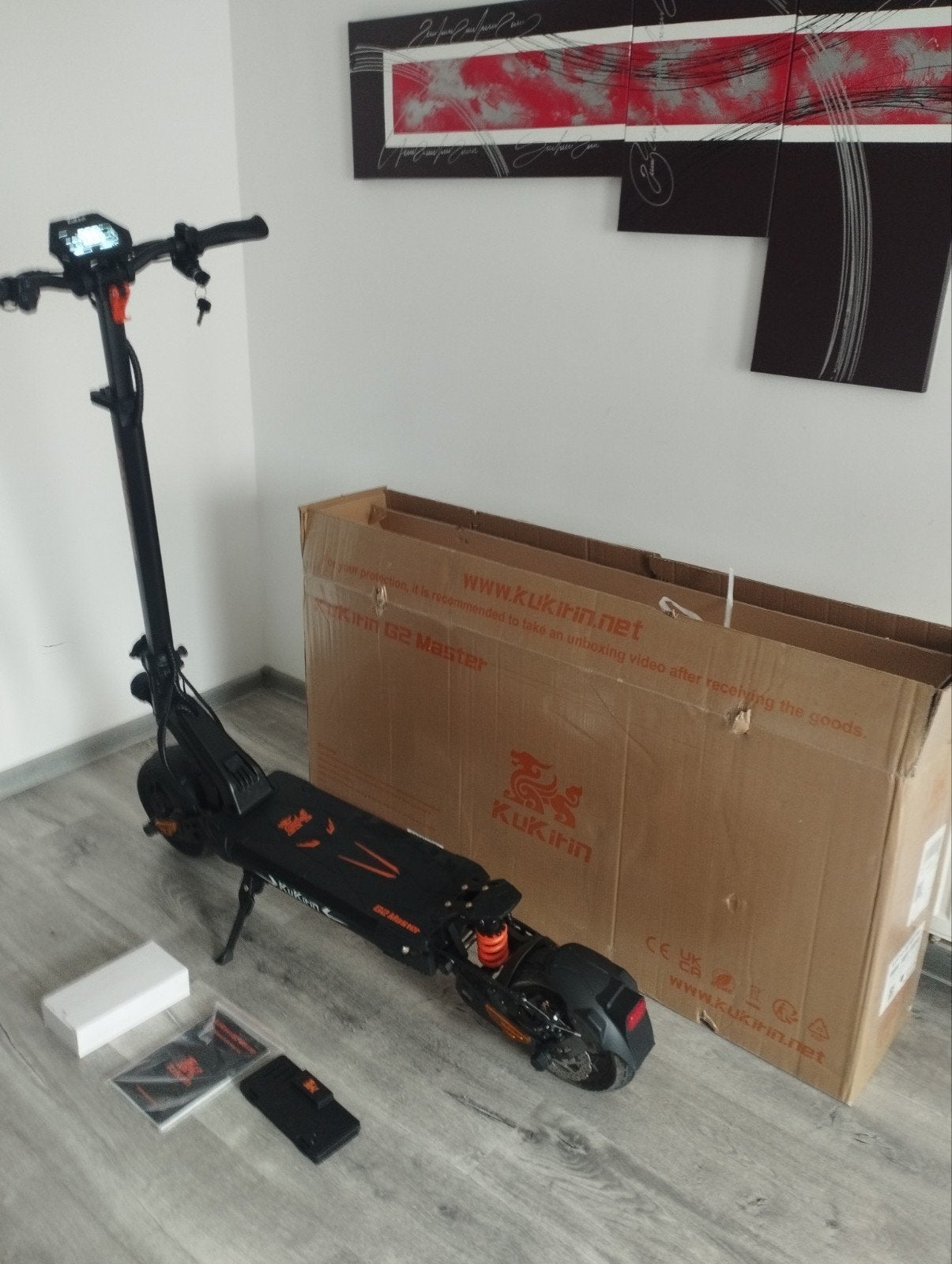 Kukirin g2 master (nieuw), Vélos & Vélomoteurs, Trottinettes, Enlèvement, Neuf, Step électrique (E-scooter), Kukirin