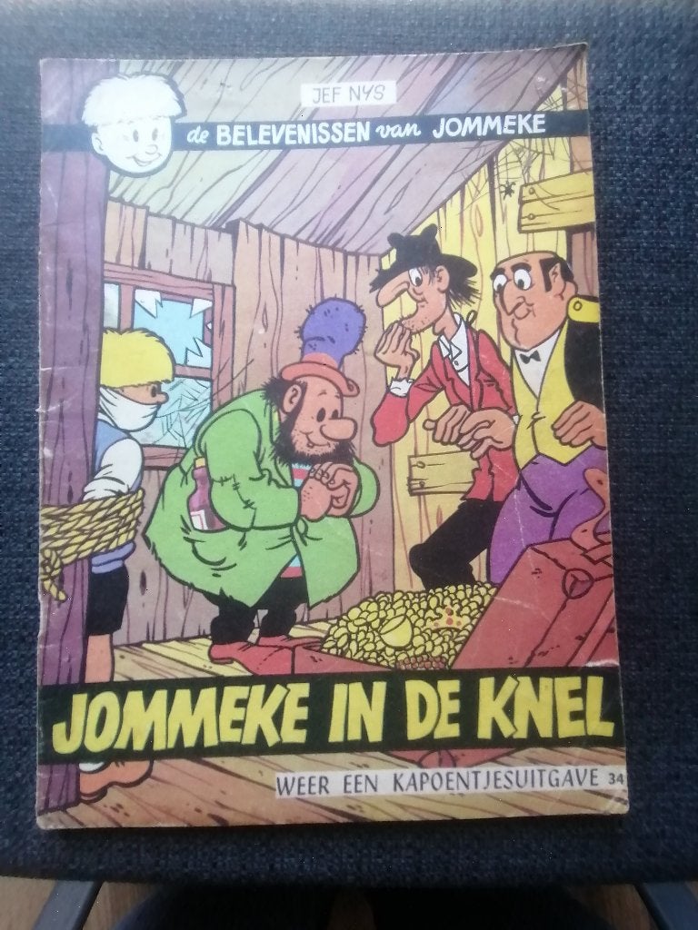 Jommeke album nr.34: Jacht op Gobelijn (aantal: 1), Boeken, Jef Nys., Meerdere stripboeken, Ophalen, Gelezen