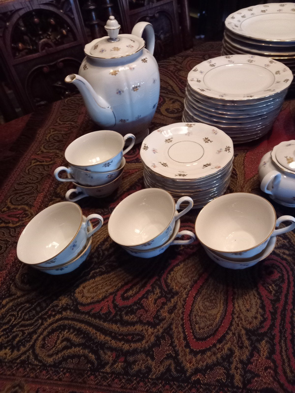 Eet en koffieservies Bavaria, Antiek en Kunst, Ophalen