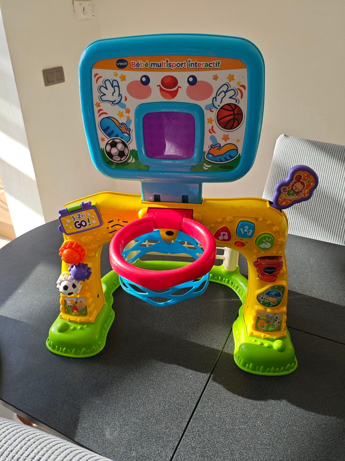 Bébé Multisport Interactif – VTech, Enlèvement, Comme neuf, 6 mois à 2 ans