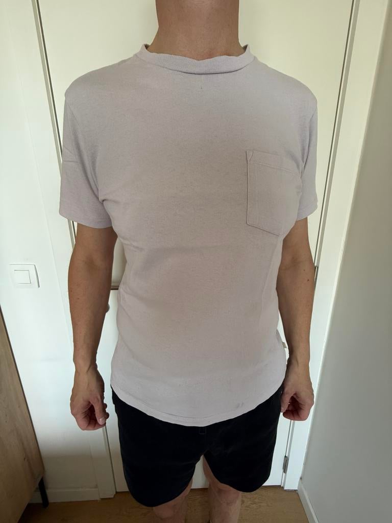 Bellerose t-shirt lichtroze maat Small, Kleding | Heren, Ophalen of Verzenden, Zo goed als nieuw, Maat 46 (S) of kleiner, Roze