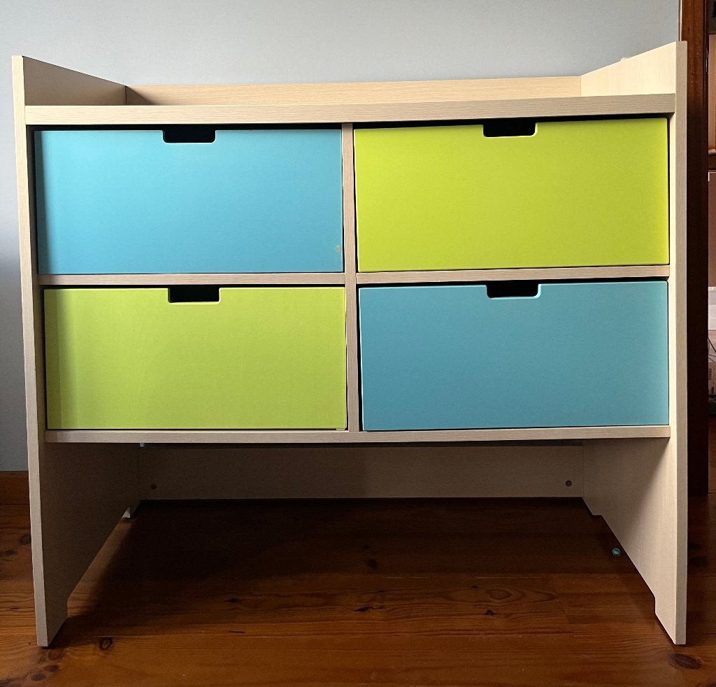Bopita Mix & Match commode + 4 bakken, 90 à 105 cm, Enlèvement, Utilisé, 50 à 70 cm
