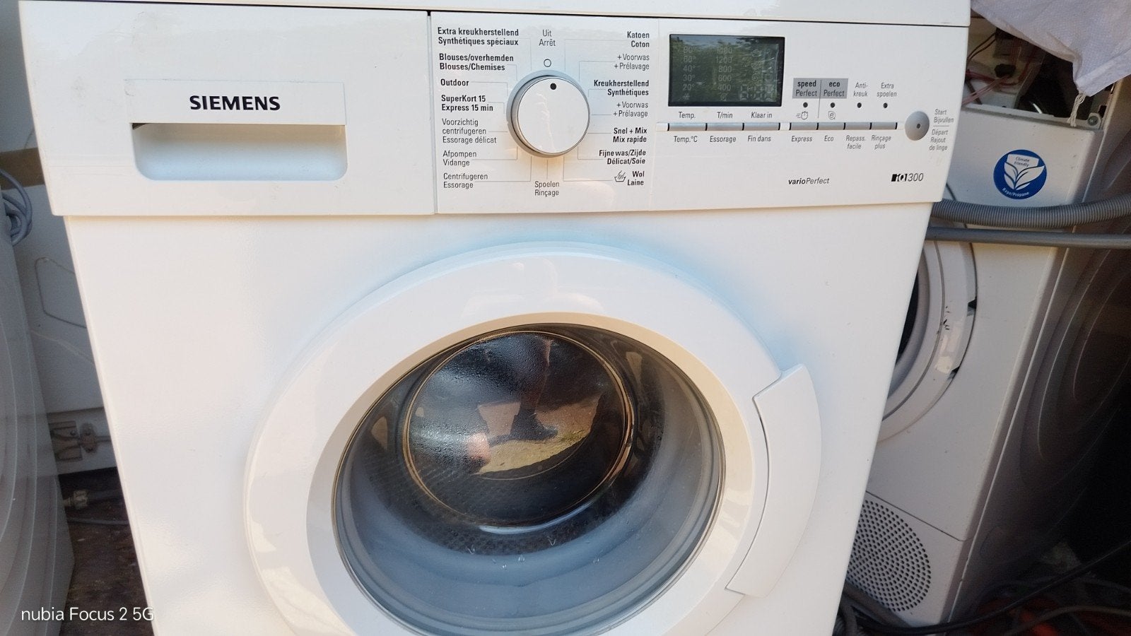 Siemens wasmachine 1400 toeren 7kg starresttijdaanduiding, Ophalen of Verzenden