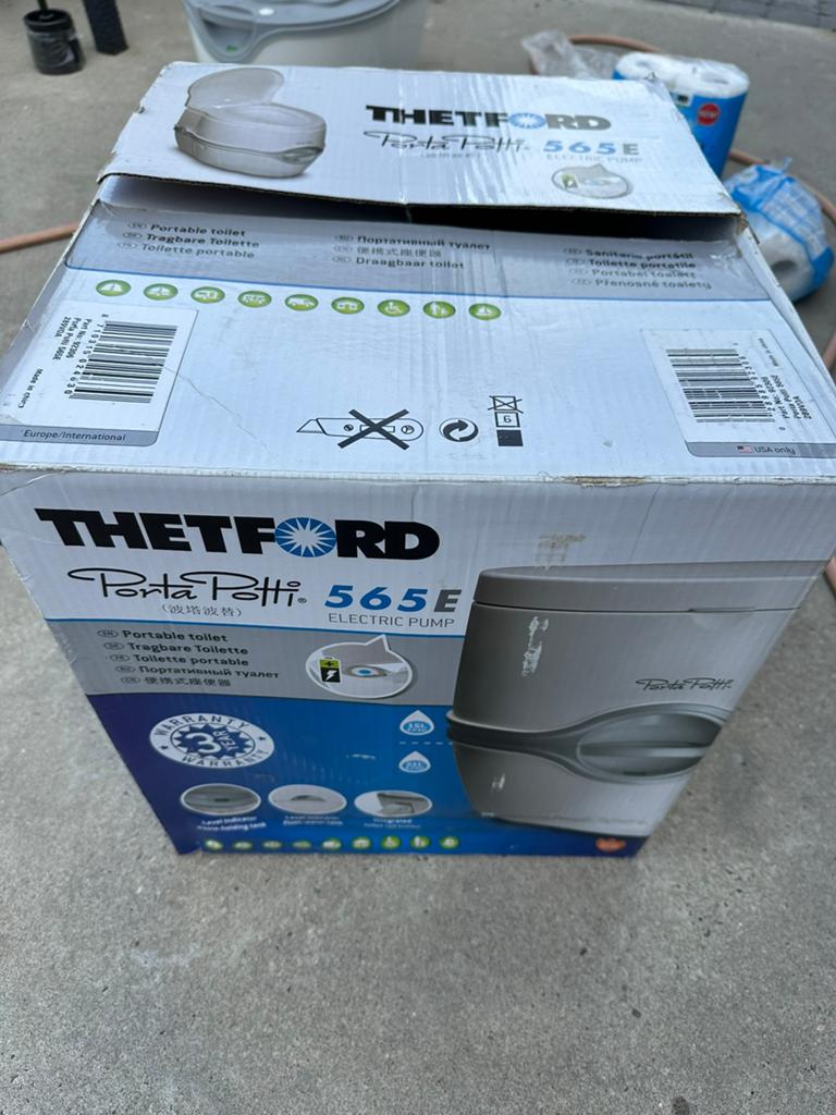 Chemisch toilet Camping, Ophalen, Zo goed als nieuw