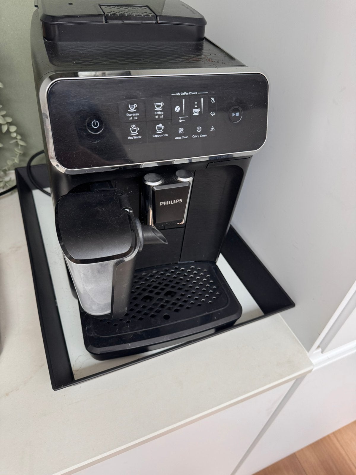 Phillips latte go volautomatische koffiemachine, Ophalen, Gebruikt, Espresso apparaat, Koffiebonen