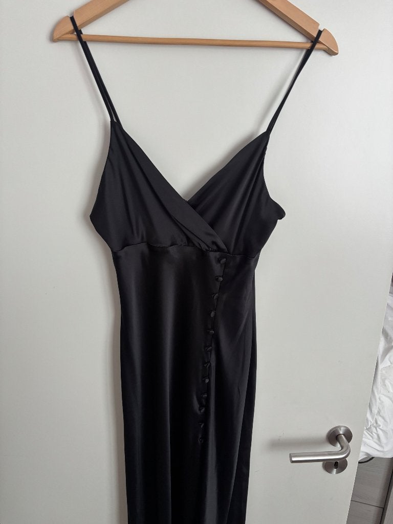 Robe de soirée, Neuf, Enlèvement, Sous le genou, Noir