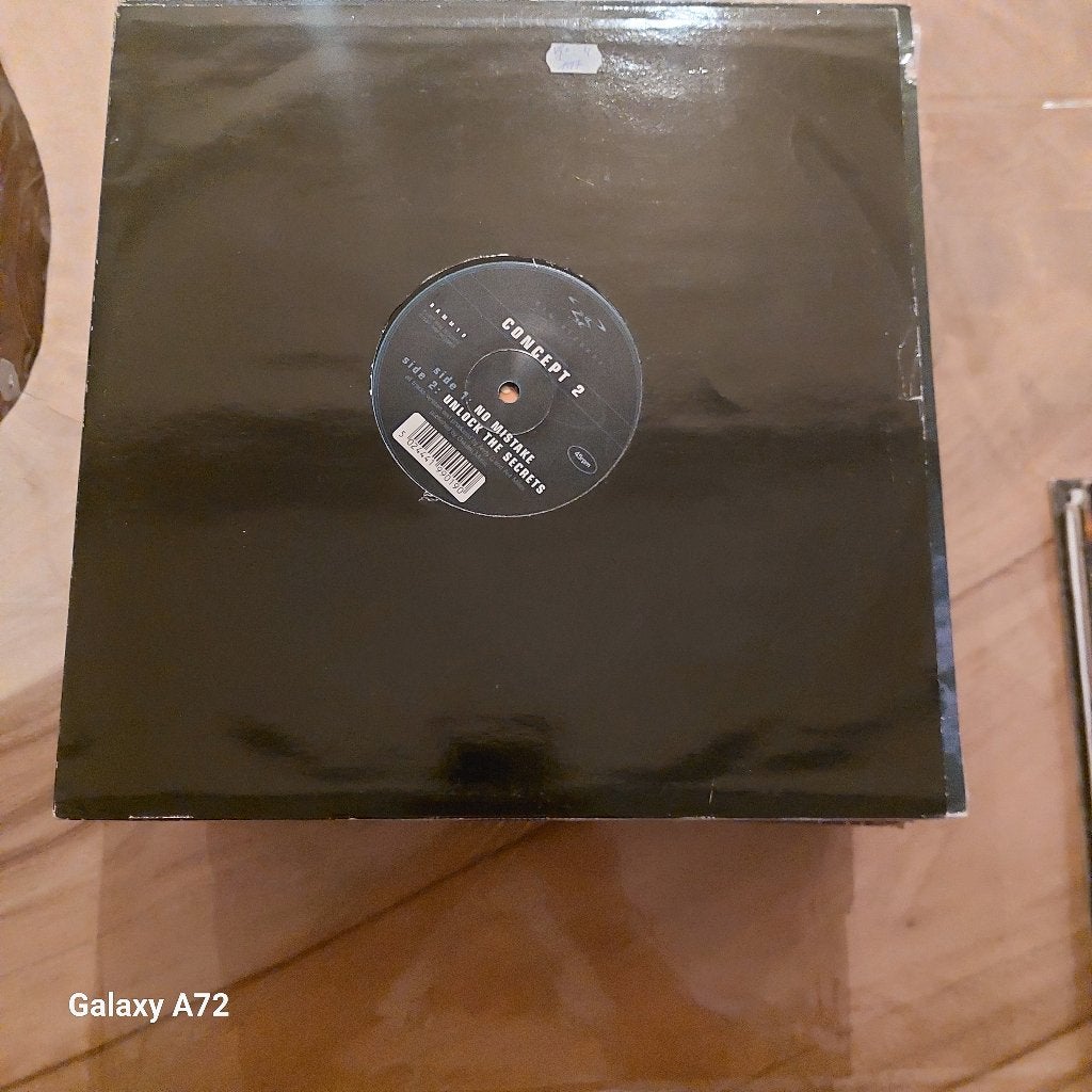 concept 2  no mistake 12 inch maxi, CD & DVD, Vinyles | Dance & House, Enlèvement ou Envoi, Utilisé, Autres types, Drum and bass