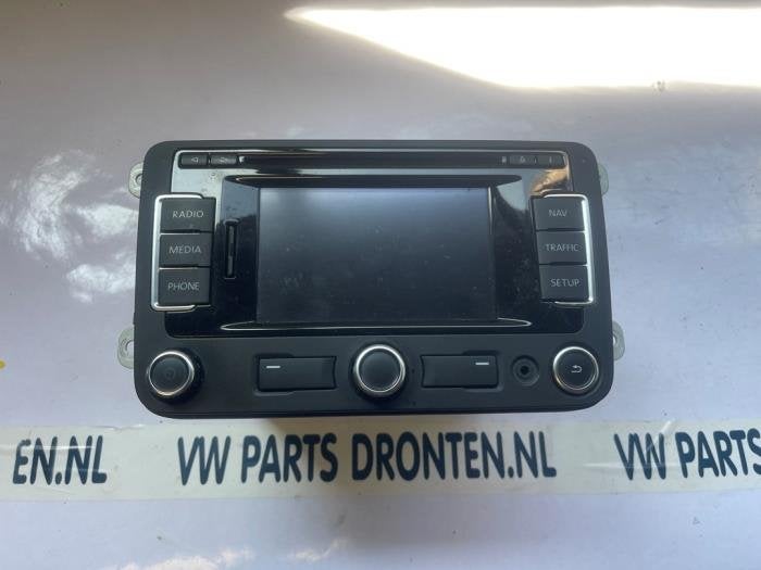 Radio van een Volkswagen Polo, Gebruikt, -, Volkswagen, -