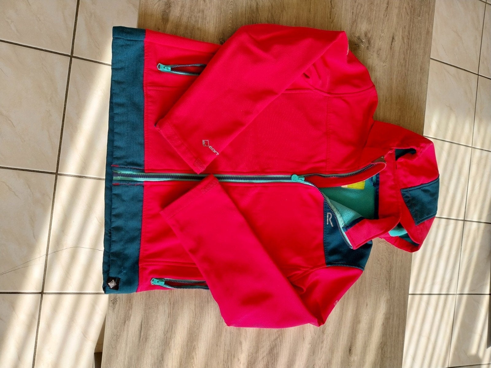 meisjesjas maat 146-152, Kinderen en Baby's, Kinderkleding | Maat 146, Ophalen, Zo goed als nieuw, Meisje, Jas