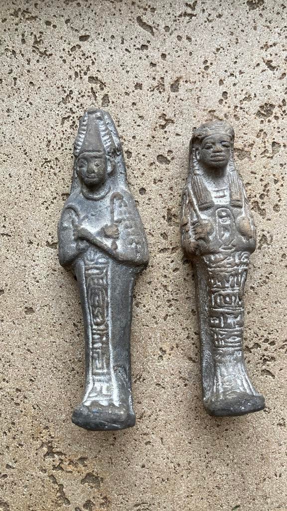 Twee exotische beeldjes, Antiek en Kunst, Ophalen
