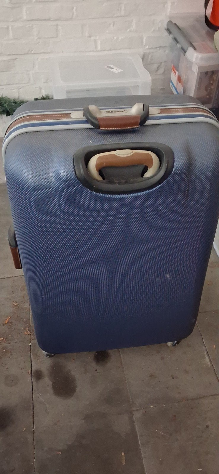 grote valies, Bijoux, Sacs & Beauté, 70 cm ou plus, Plastique dur, Enlèvement, 55 cm ou plus