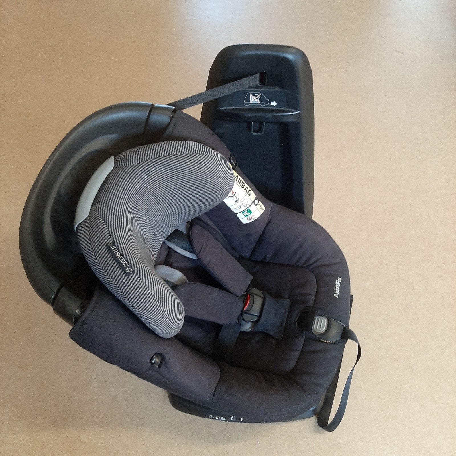 2x Maxi-Cosi AxissFix i-Size - 360 draaibaar, Enlèvement, Maxi-Cosi