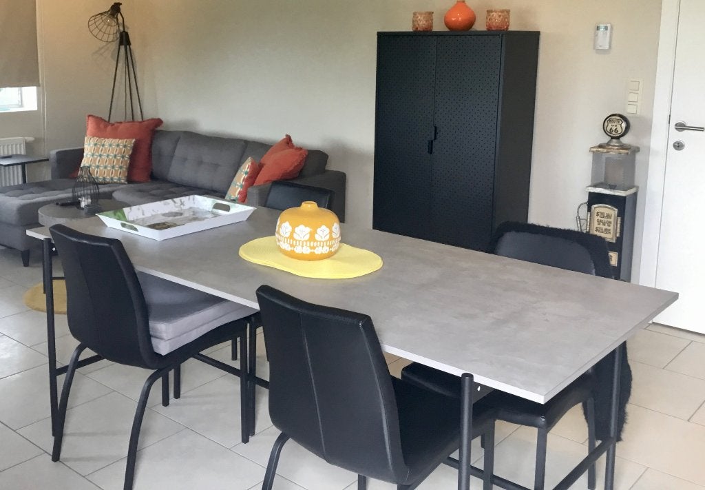 Tafel, Huis en Inrichting, Ophalen, Zo goed als nieuw, Rechthoekig, Overige materialen