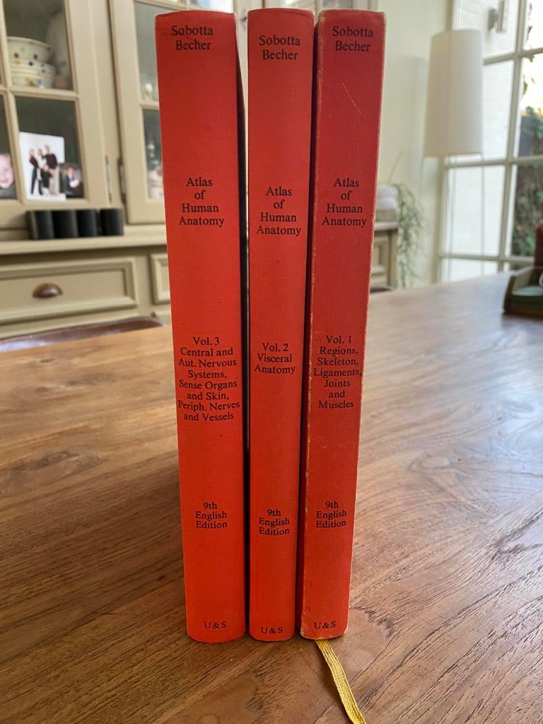 Sobotta atlas of human anatomy, Boeken, Ophalen, Gelezen, Medisch
