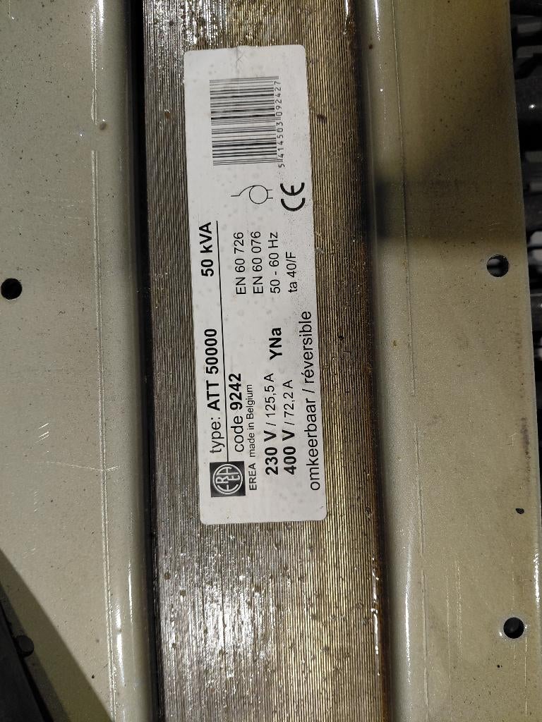 Transformateur Réversible triphasé 230-400Vac, Enlèvement ou Envoi, Comme neuf, Autres types