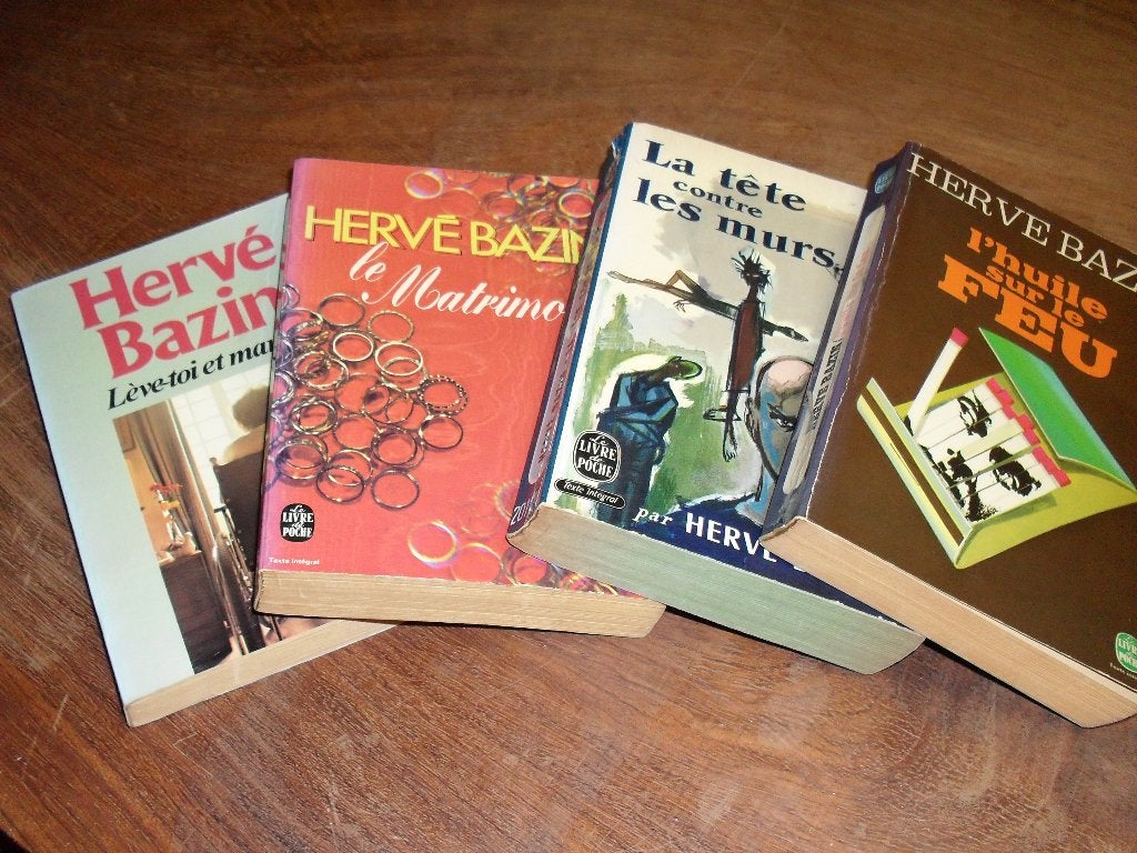 Hervé Bazin: 4 romans Livre de poche, Ophalen of Verzenden, Gelezen, Hervé Bazin, Europa overig